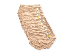 QUẦN LƯNG CAO 5509 - BLOCK 10 CÁI MÀU DA